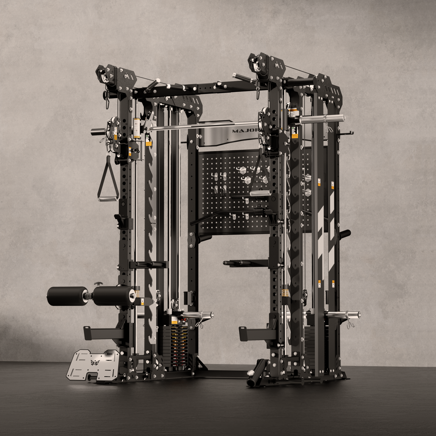 Major Fitness Heritage Series B17 Flying Fortress All-In-One Functional Trainer with Smith Machine