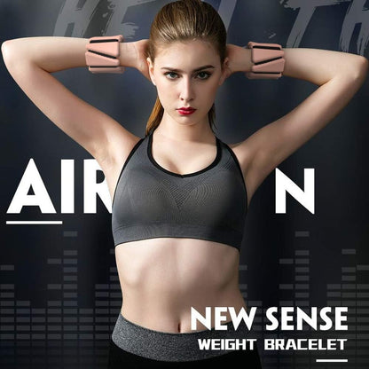 Wrist Weights Strength Training - Women'S Wearable Wrist & Ankle Weights Men'S Size Adjustable Silicone Bracelet Yoga Pilates Outdoor Aerobic Exercise Equipment