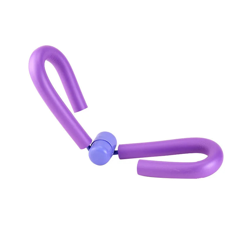 Purple Pelvic Power Pro thigh toner and kegel exerciser with foam-padded resistance bars for pelvic floor and core training.